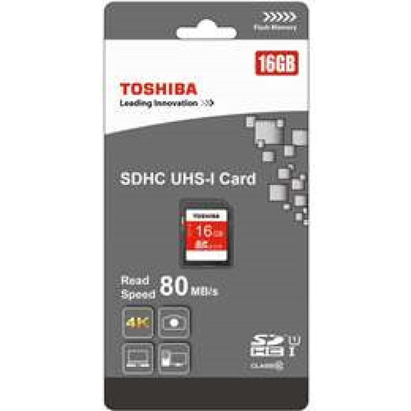 Toshiba 16gb SDHC UHS-I SD Memory Card